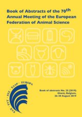 Book of Abstracts of the 70th Annual Meeting of the European Federation of Animal Science by Scientific Committee